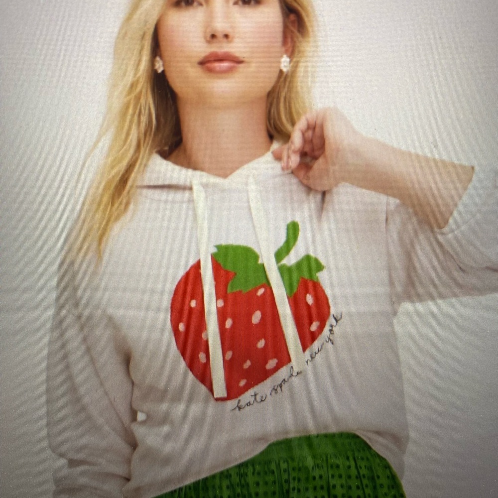 Kate Spade x Target Strawberry Hooded Sweatshirt
